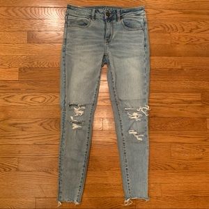 American Eagle Distressed Skinny Jeans